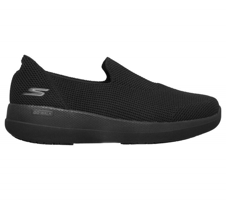 Pánské Mokasíny Skechers GOwalk Stabilní Černé | PVDCOZK-31