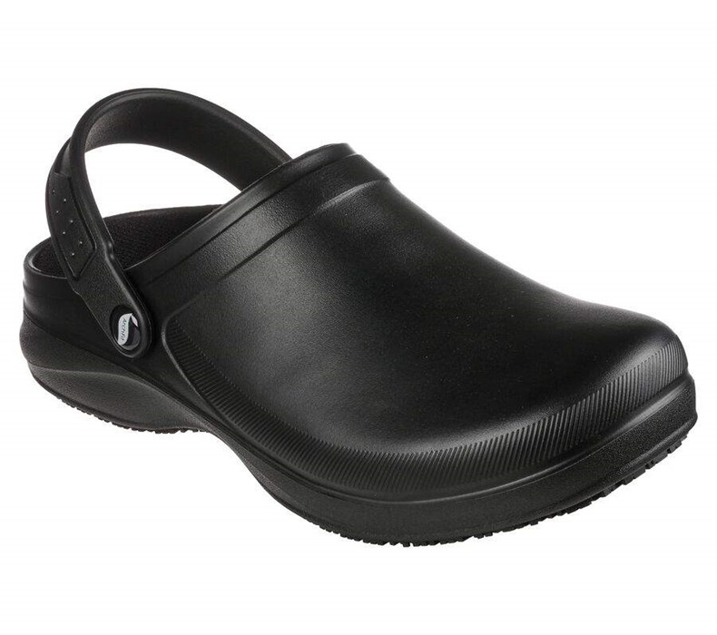 Pánské Mokasíny Skechers Pracovní Arch Fit: Riverbound SR Černé | RMPONYD-72