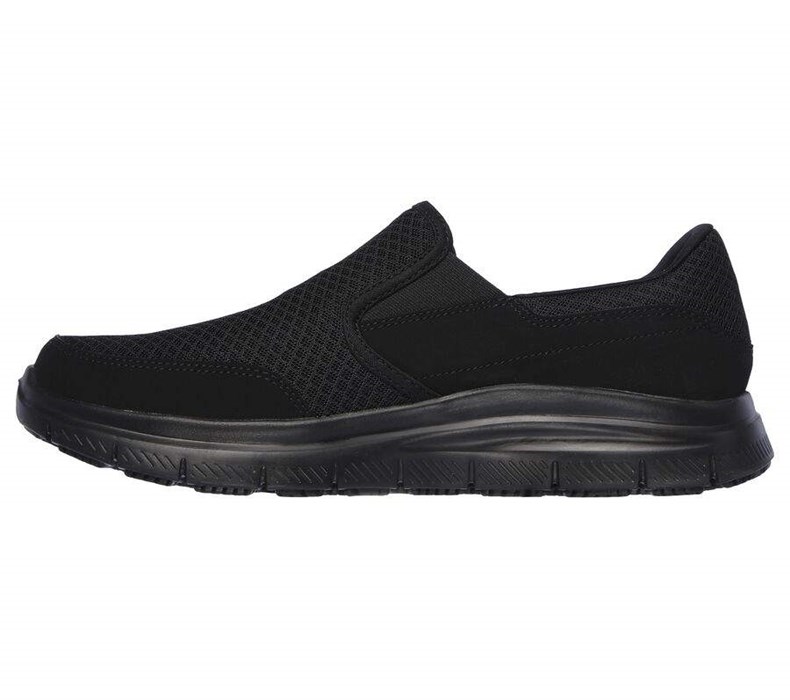 Pánské Mokasíny Skechers Pracovní Relaxed Fit: Flex Advantage - McAllen SR Černé | ZNBAWPE-94