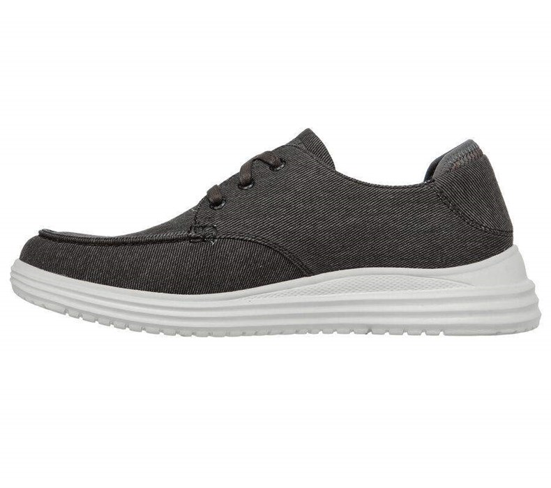 Pánské Mokasíny Skechers Proven - Forenzo Černé | ENUISAK-98