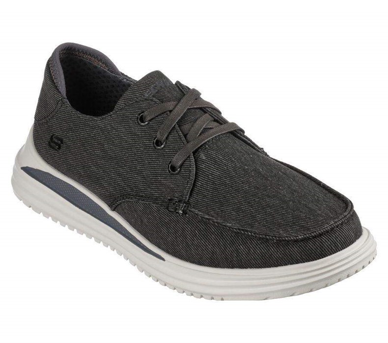 Pánské Mokasíny Skechers Proven - Forenzo Černé | ENUISAK-98