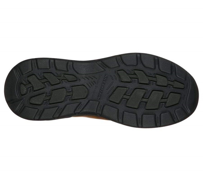 Pánské Mokasíny Skechers Relaxed Fit: Arch Fit Motley - Orago Hnědé | CUBLDMA-46