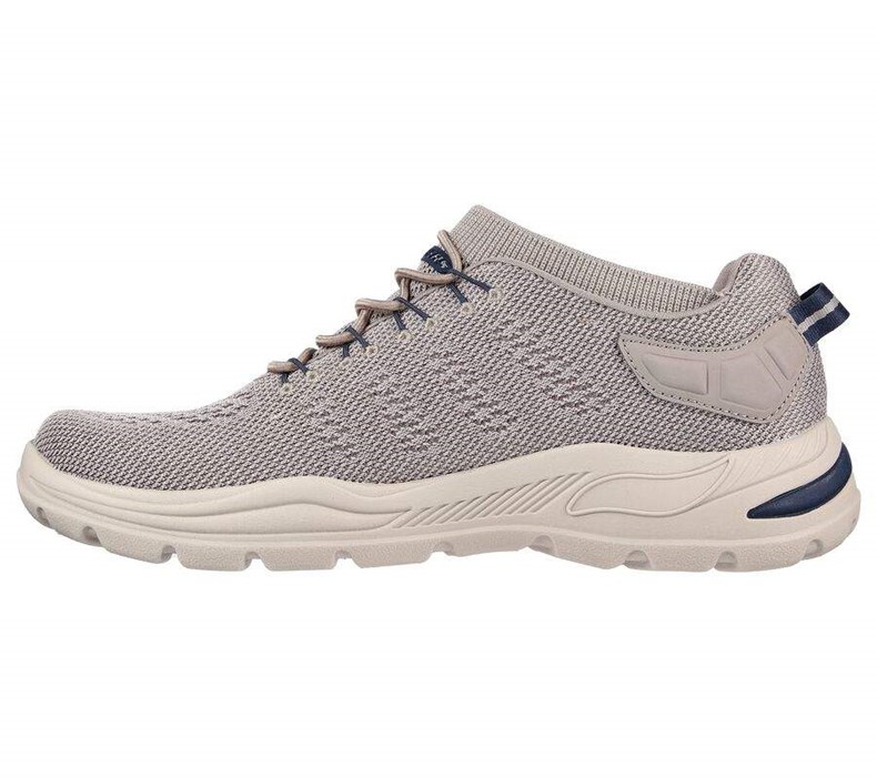 Pánské Mokasíny Skechers Relaxed Fit: Arch Fit Motley - Varsen Hnědé | MJZWLBR-37