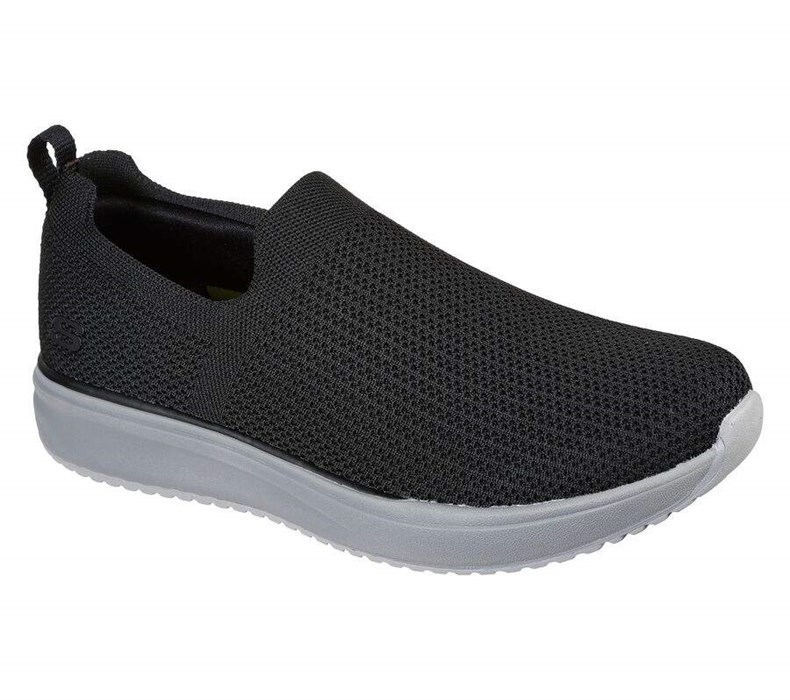 Pánské Mokasíny Skechers Relaxed Fit: Crowder - Armel Černé | WXQZHED-82