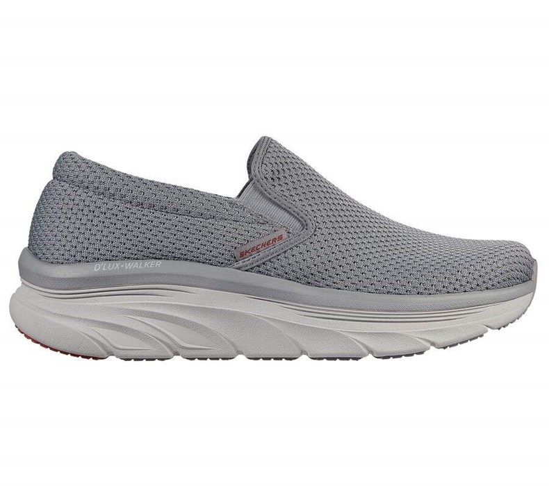 Pánské Mokasíny Skechers Relaxed Fit: D'Lux Walker - Murlino Šedé | AVZBLCH-43