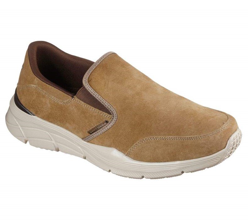 Pánské Mokasíny Skechers Relaxed Fit: Equalizer 4.0 - Myrko Hnědé | JCZVDIF-23