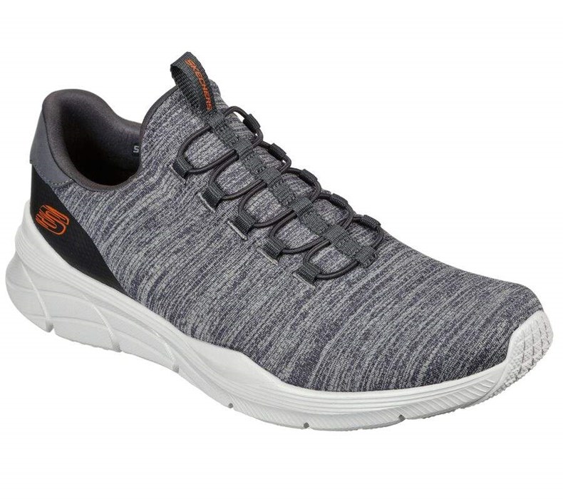 Pánské Mokasíny Skechers Relaxed Fit: Equalizer 4.0 - Voltis Šedé | QCEGVAW-83