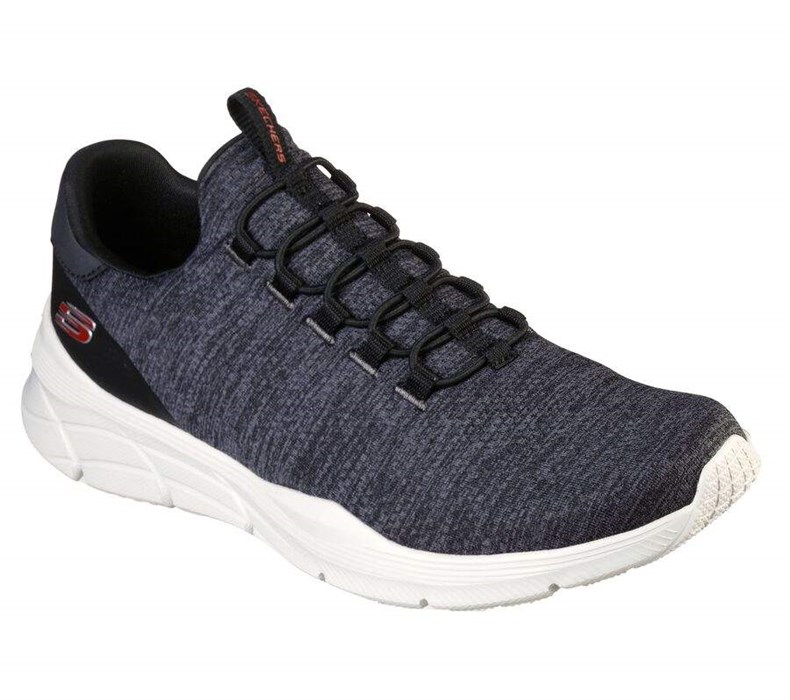 Pánské Mokasíny Skechers Relaxed Fit: Equalizer 4.0 - Voltis Černé Šedé | VFNOBWP-56