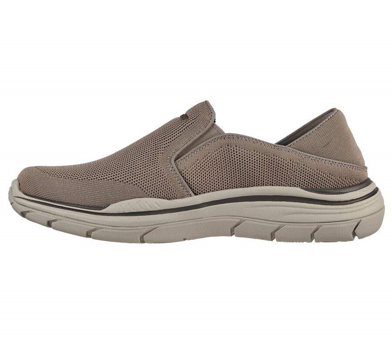 Pánské Mokasíny Skechers Relaxed Fit: Expected 2.0 - Demar Hnědé | NMIODUL-61