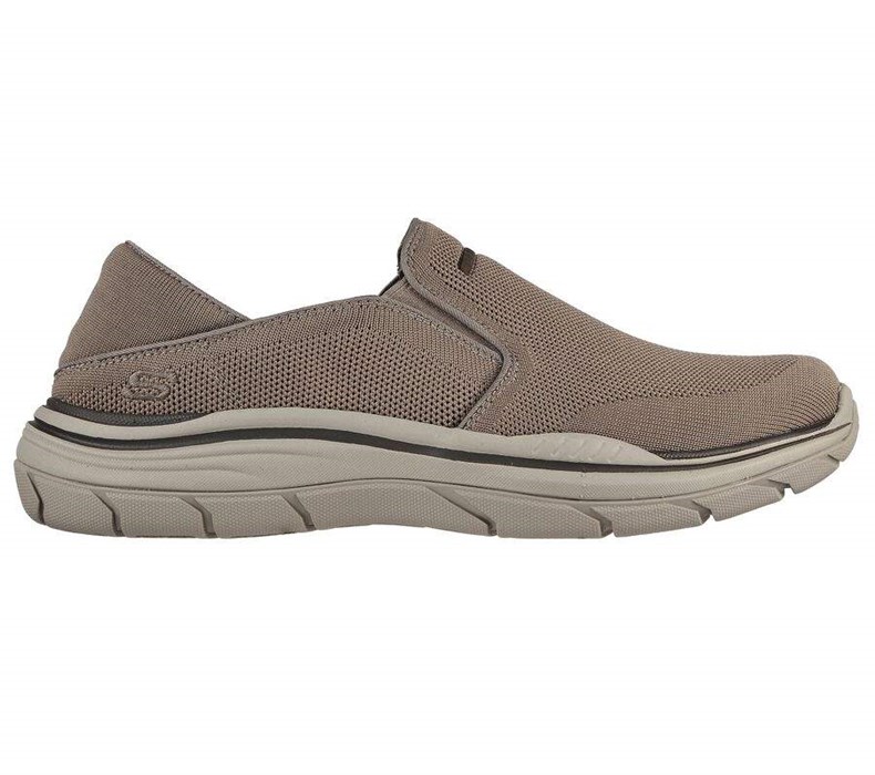 Pánské Mokasíny Skechers Relaxed Fit: Expected 2.0 - Demar Hnědé | NMIODUL-61