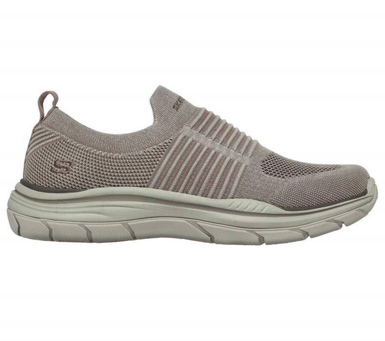 Pánské Mokasíny Skechers Relaxed Fit: Expected 2.0 - Hersch Hnědé | TYBNEZI-43