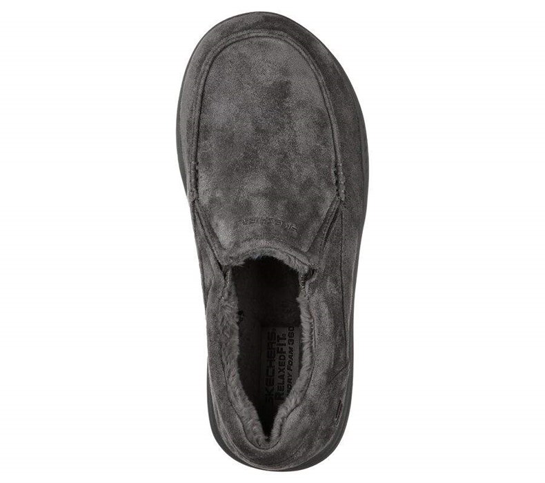 Pánské Mokasíny Skechers Relaxed Fit: Expected X - Larmen Šedé | WOQXNHP-04