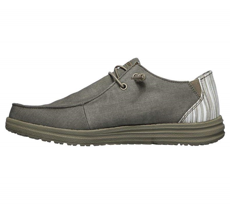 Pánské Mokasíny Skechers Relaxed Fit: Melson - Aveso Hnědé | HCWVAUS-47