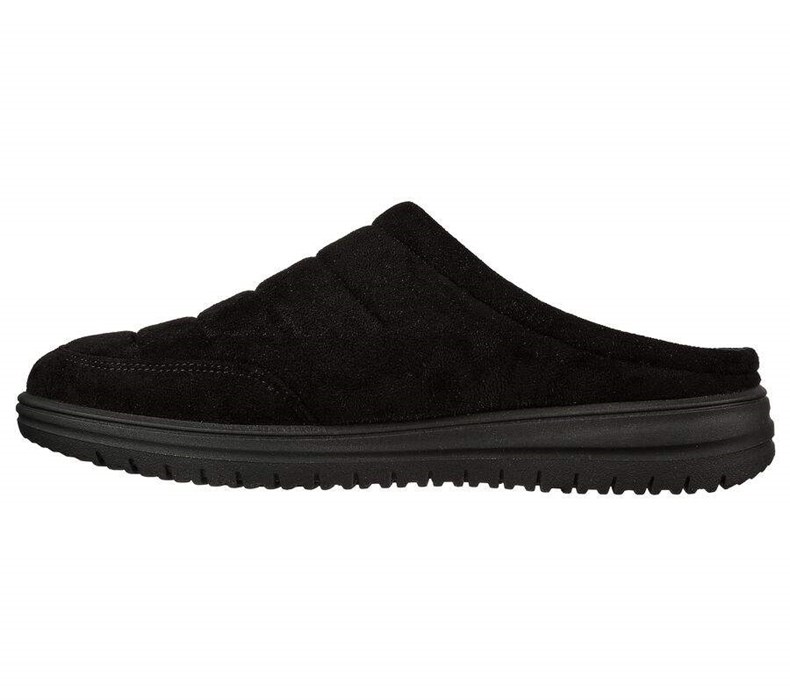 Pánské Mokasíny Skechers Relaxed Fit: Murette - Garvanza Černé | INHOVMZ-73