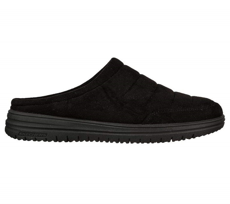 Pánské Mokasíny Skechers Relaxed Fit: Murette - Garvanza Černé | INHOVMZ-73