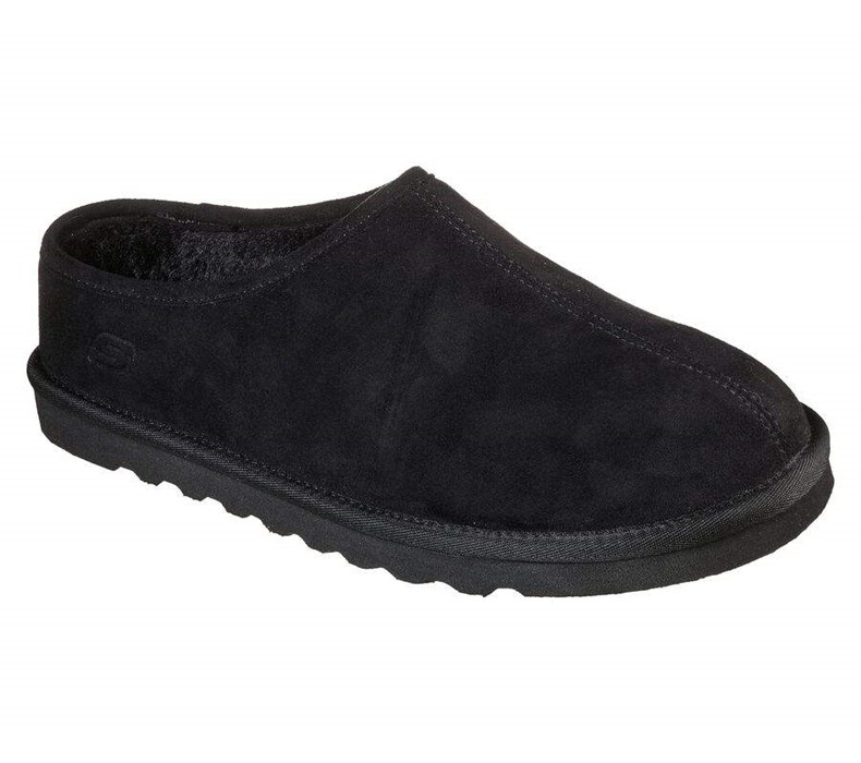 Pánské Mokasíny Skechers Relaxed Fit: Renten - Lemato Černé | FYBEUDH-92