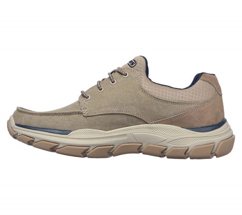 Pánské Mokasíny Skechers Relaxed Fit: Respected - Loleto Hnědé | IGUYPCM-75