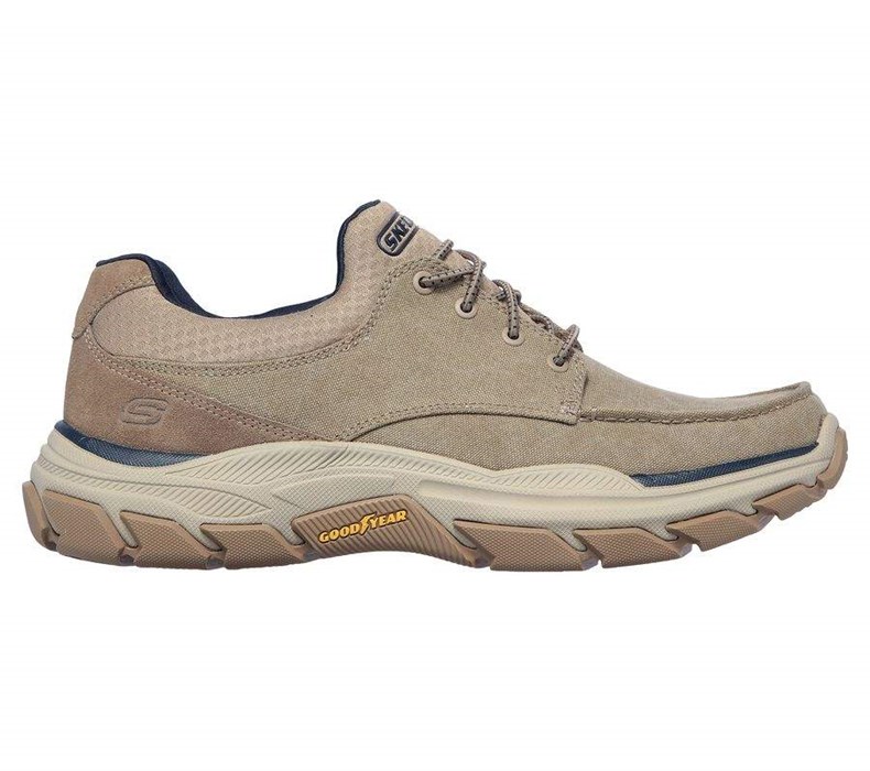 Pánské Mokasíny Skechers Relaxed Fit: Respected - Loleto Hnědé | IGUYPCM-75