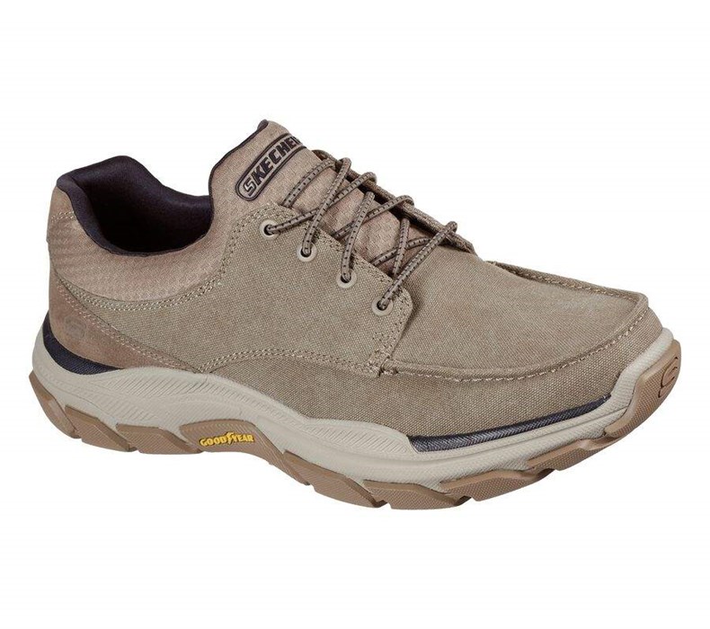 Pánské Mokasíny Skechers Relaxed Fit: Respected - Loleto Hnědé | IGUYPCM-75