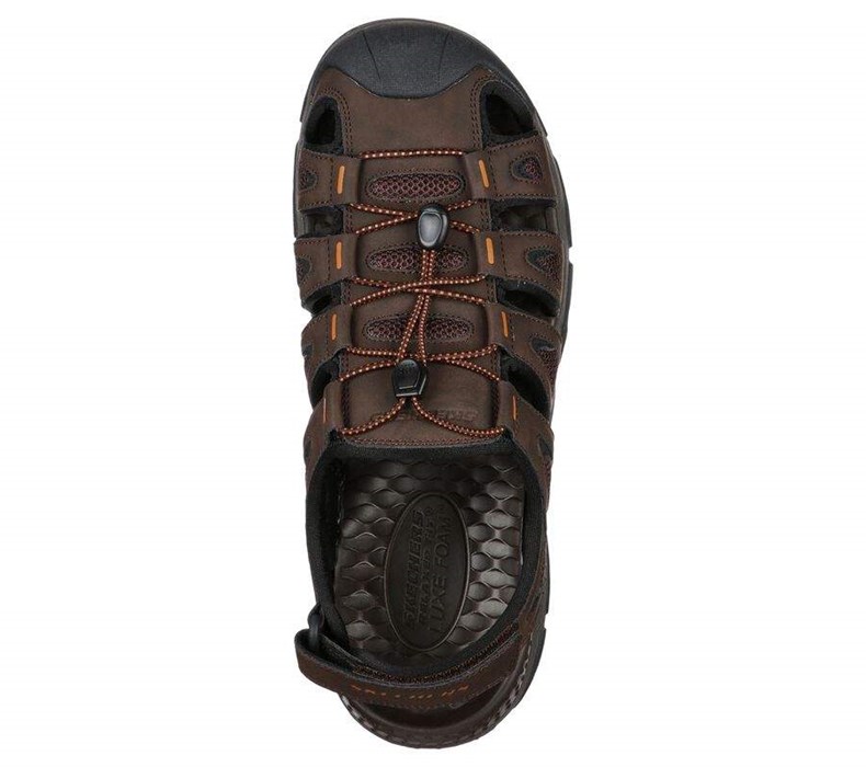 Pánské Mokasíny Skechers Relaxed Fit: Tresmen - Outseen Čokolády | YLFESIB-63