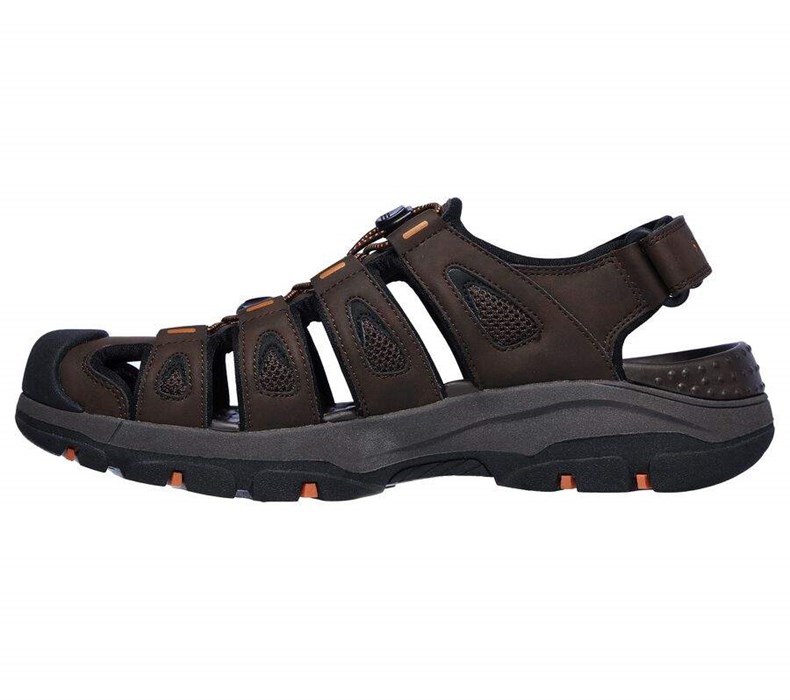 Pánské Mokasíny Skechers Relaxed Fit: Tresmen - Outseen Čokolády | YLFESIB-63