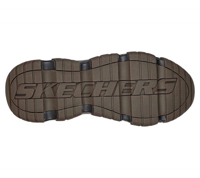 Pánské Mokasíny Skechers Relaxed Fit: Winmar - Trenter Černé | TAVDUIN-27