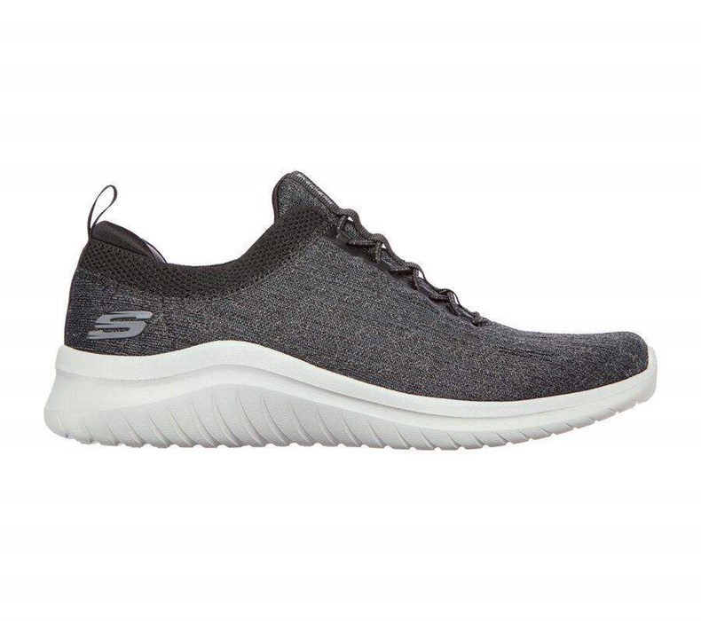 Pánské Mokasíny Skechers Ultra Flex 2.0 - Cryptic Černé | SBMRQIV-76