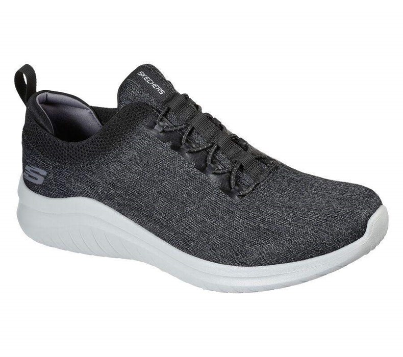 Pánské Mokasíny Skechers Ultra Flex 2.0 - Cryptic Černé | SBMRQIV-76