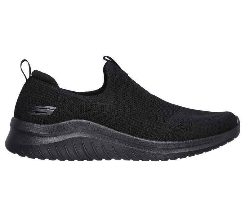 Pánské Mokasíny Skechers Ultra Flex 2.0 - Mirkon Černé | ZEKPCBS-63