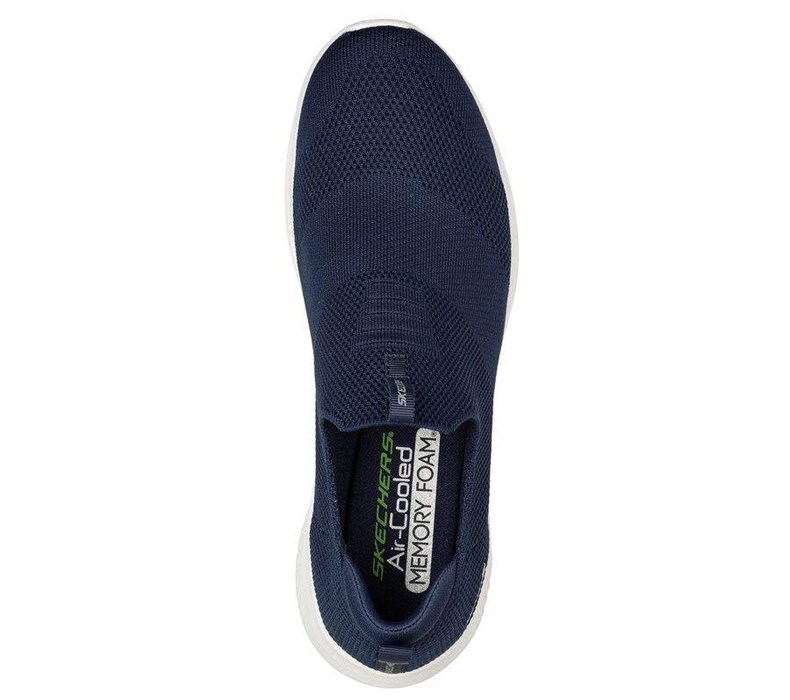 Pánské Mokasíny Skechers Ultra Flex 3.0 - Denlark Tmavě Blankyt | HYWVNSI-72