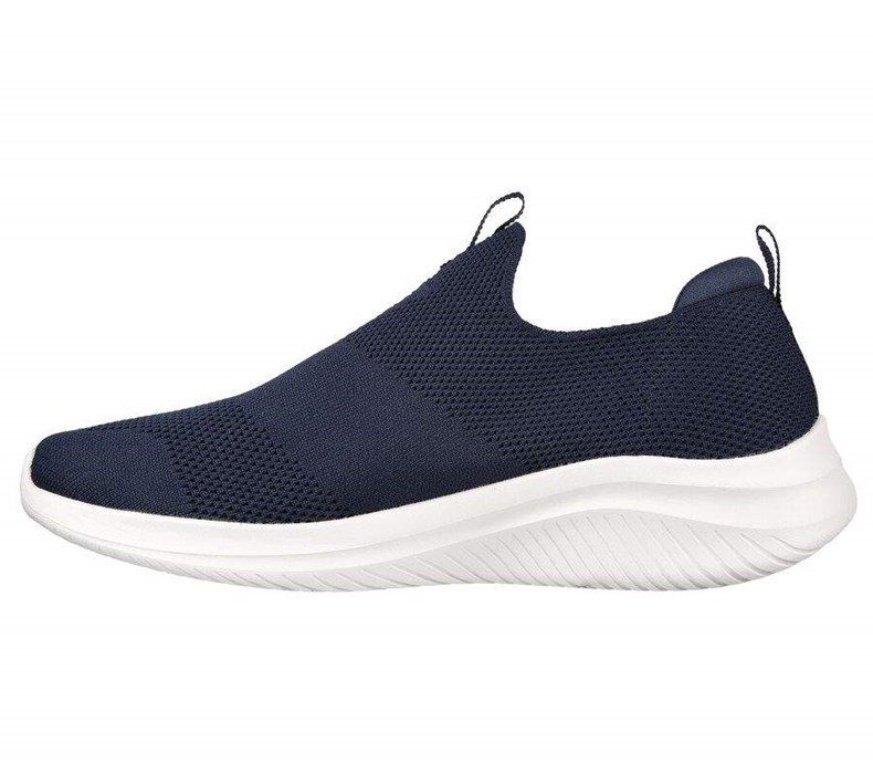 Pánské Mokasíny Skechers Ultra Flex 3.0 - Denlark Tmavě Blankyt | HYWVNSI-72