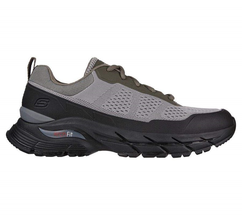 Pánské Oxfordky Skechers Arch Fit Baxter - Pendroy Šedé Černé | SLYJMXF-63