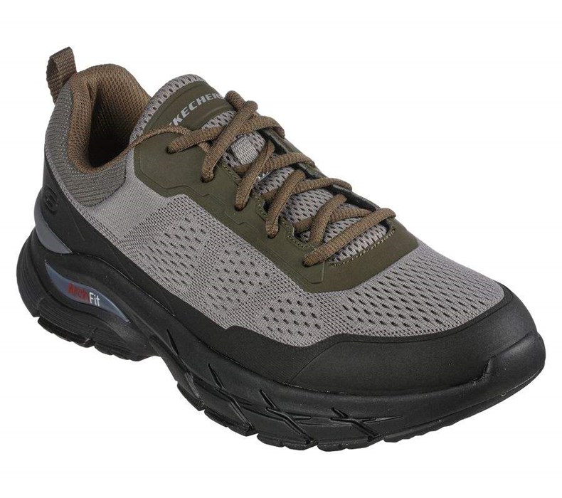 Pánské Oxfordky Skechers Arch Fit Baxter - Pendroy Šedé Černé | SLYJMXF-63