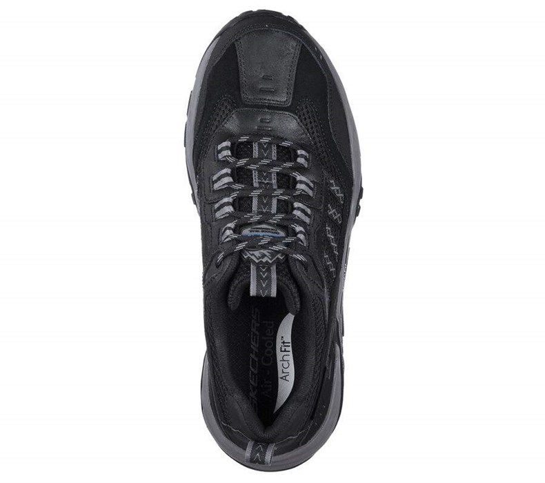 Pánské Oxfordky Skechers Arch Fit Recon - Jericko Černé | PYXVWKU-70