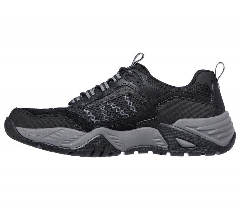 Pánské Oxfordky Skechers Arch Fit Recon - Jericko Černé | PYXVWKU-70