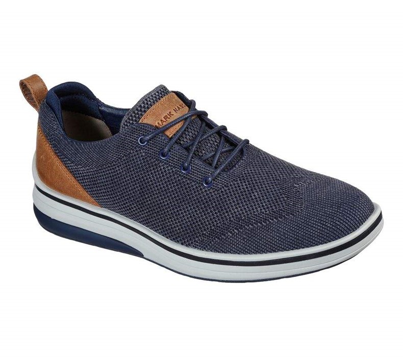 Pánské Oxfordky Skechers Běžné Cell Wrap - Robinson Tmavě Blankyt | HLBSDQY-08