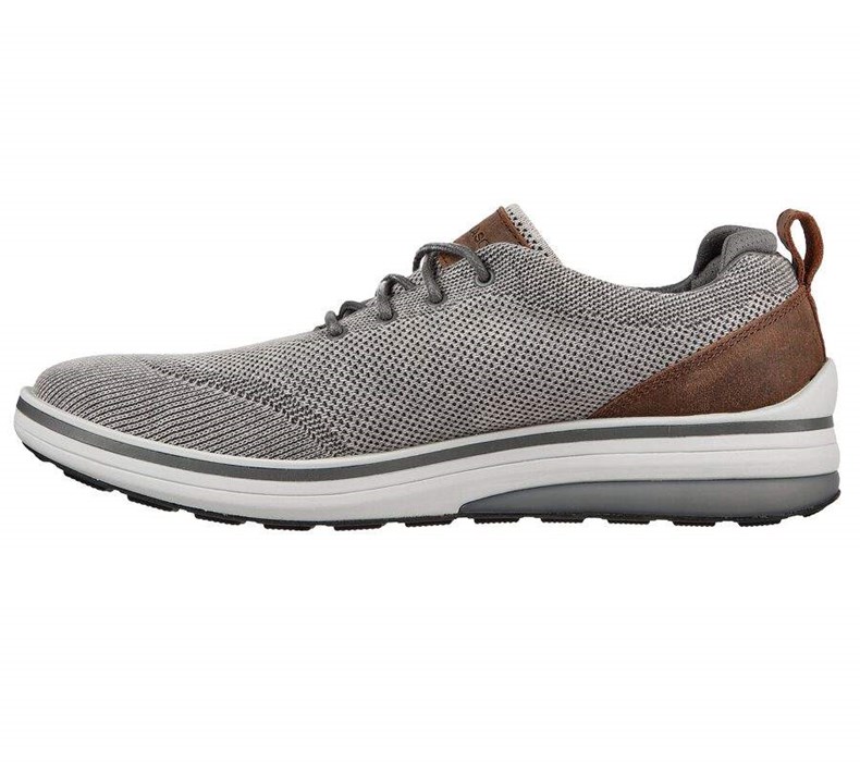 Pánské Oxfordky Skechers Běžné Cell Wrap - Robinson Šedé | ZYFDLHX-53