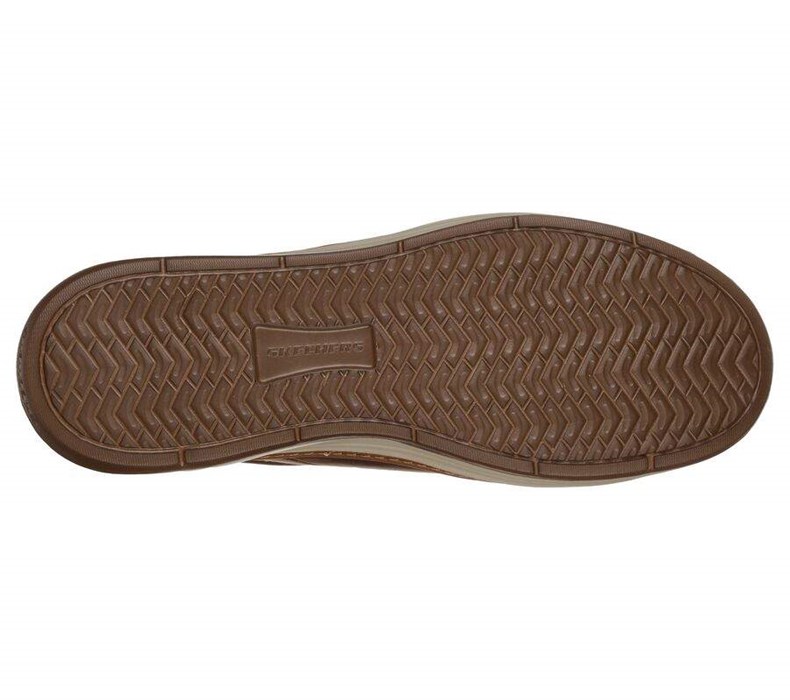 Pánské Oxfordky Skechers Moreno - Winsor Hnědé | ORTSMFB-84