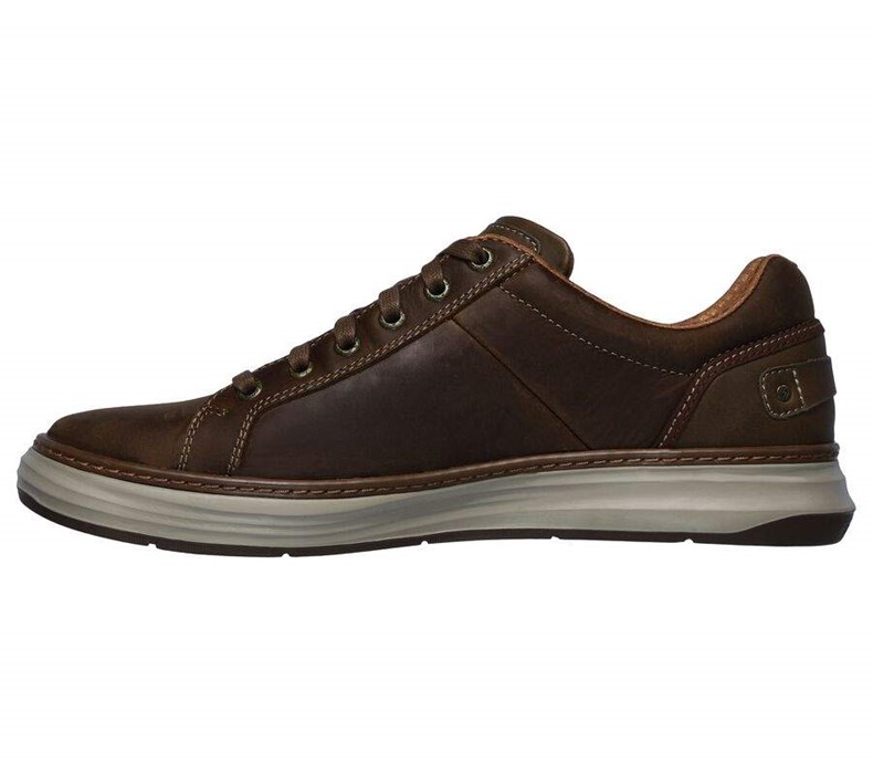 Pánské Oxfordky Skechers Moreno - Winsor Hnědé | ORTSMFB-84