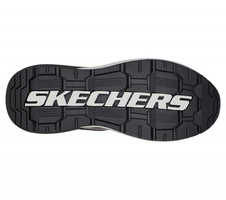 Pánské Oxfordky Skechers Neville - Carth Černé Šedé | YXJVDRC-02