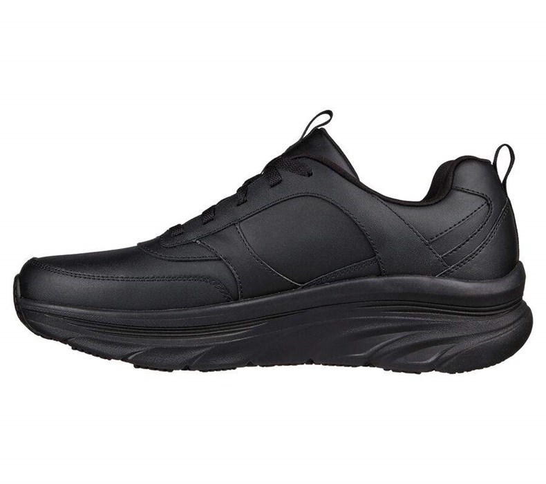 Pánské Oxfordky Skechers Pracovní: D'Lux Walker SR - Splendal Černé | ZGEVRKL-28