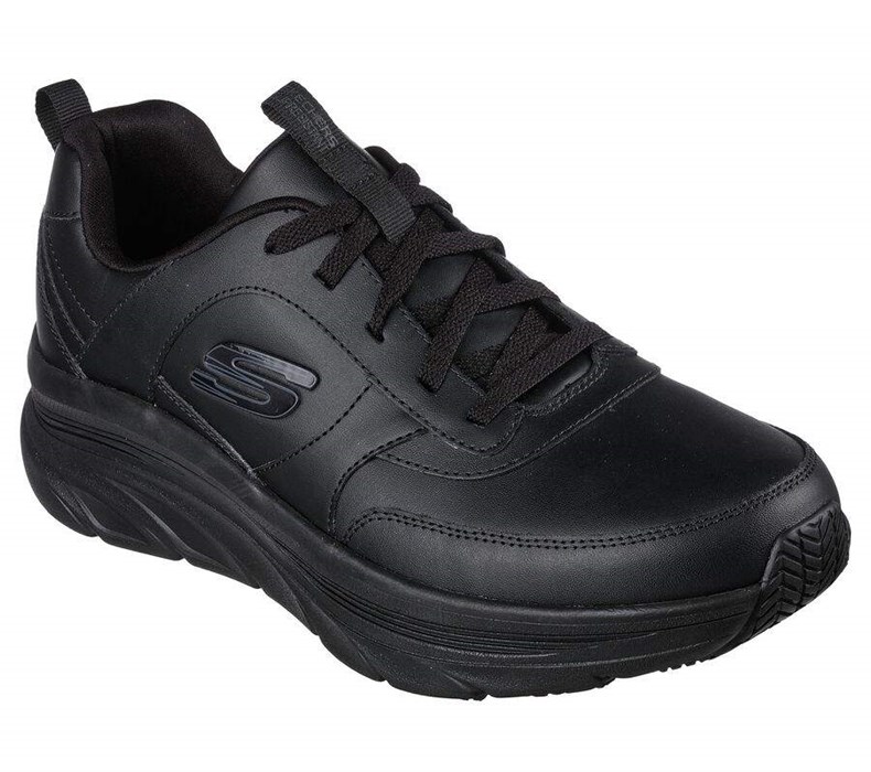 Pánské Oxfordky Skechers Pracovní: D\'Lux Walker SR - Splendal Černé | ZGEVRKL-28