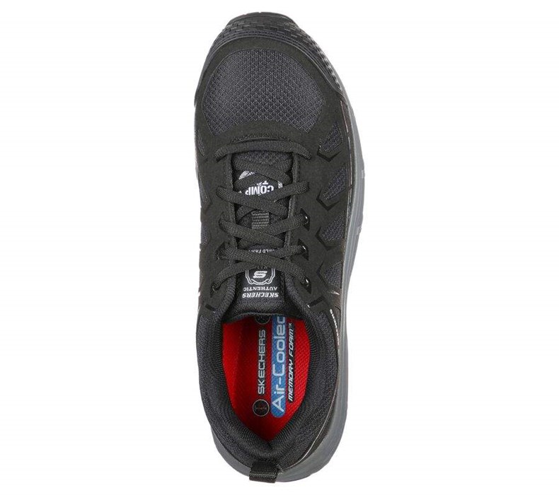 Pánské Oxfordky Skechers Pracovní: Malad Comp Špicí Černé | TKEZDGL-38