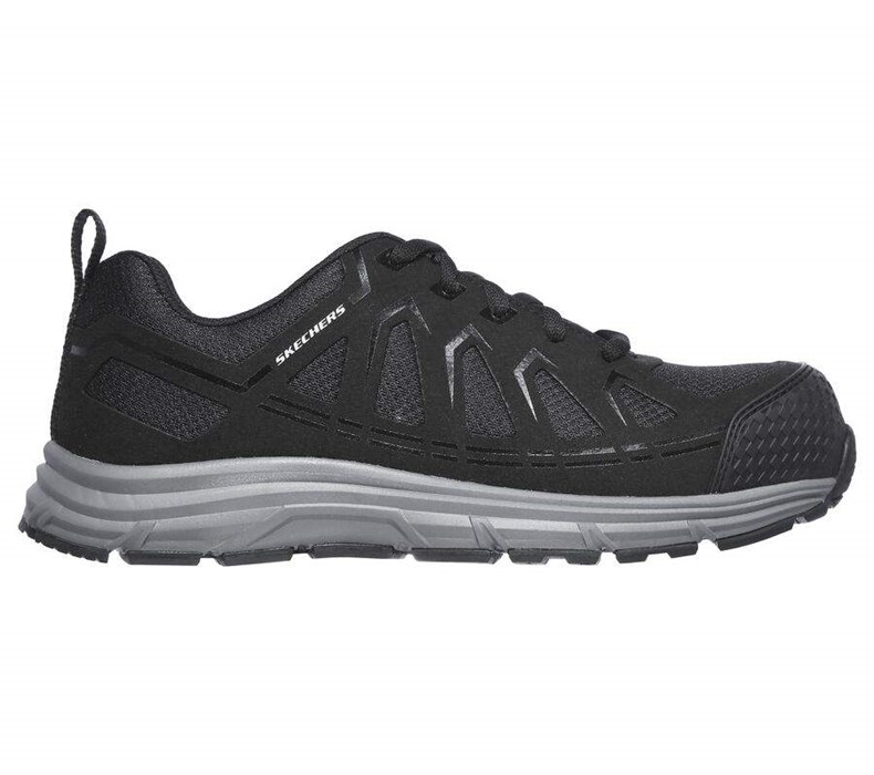 Pánské Oxfordky Skechers Pracovní: Malad Comp Špicí Černé | TKEZDGL-38