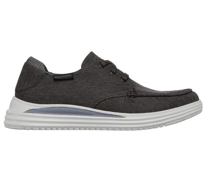 Pánské Oxfordky Skechers Proven - Forenzo Černé | OBTGENP-94