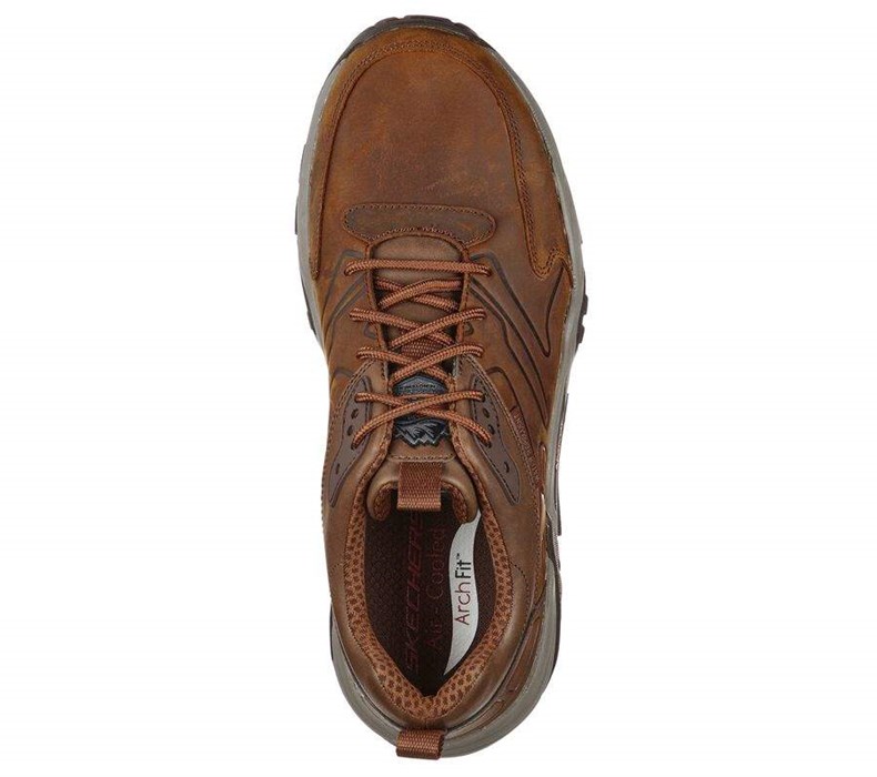 Pánské Oxfordky Skechers Relaxed Fit: Arch Fit Recon - Cadell Hnědé | HAYWZJT-82