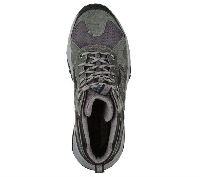 Pánské Oxfordky Skechers Relaxed Fit: Arch Fit Recon - Percival Šedé | WVITHXE-29