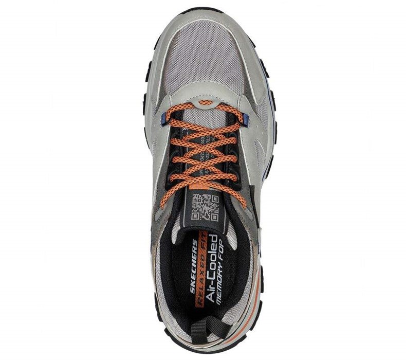 Pánské Oxfordky Skechers Relaxed Fit: Catapult - Royler Šedé | MLCGQDJ-76