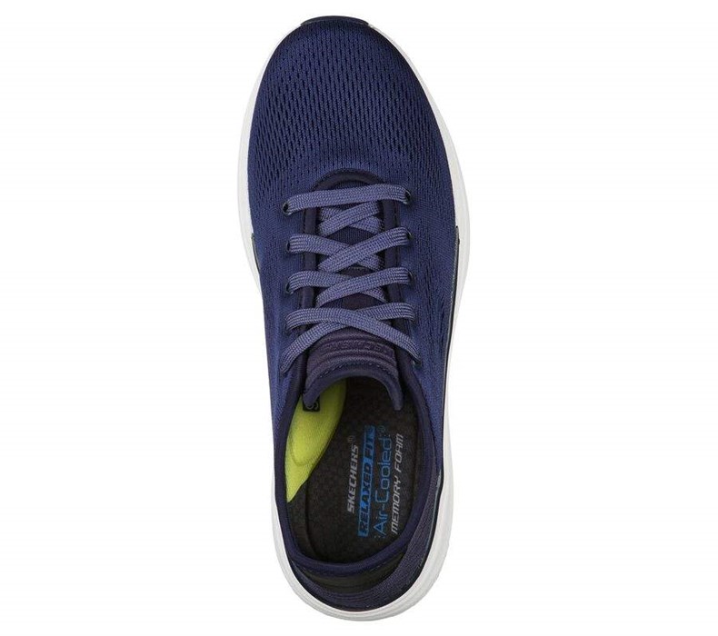 Pánské Oxfordky Skechers Relaxed Fit: Crowder - Freewell Tmavě Blankyt | VUGXOYM-37