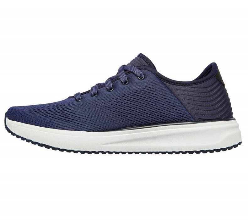 Pánské Oxfordky Skechers Relaxed Fit: Crowder - Freewell Tmavě Blankyt | VUGXOYM-37